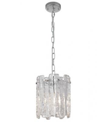 RIVIERA 1 LIGHT PENDANT CHROME
